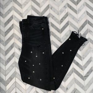 (Size 24) pearl black jeans